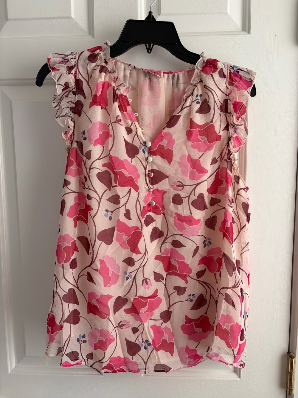 kate spade Pink Floral Blouse